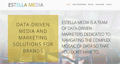 Desktop Screenshot of estellamedia.com